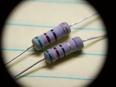 51 Ohm resistors