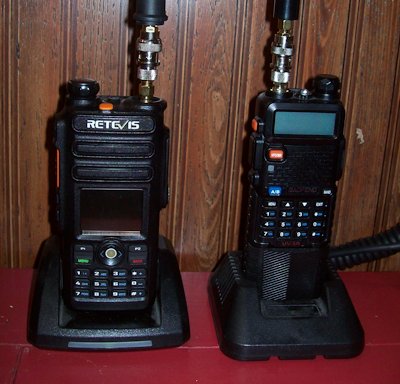 photo of radios