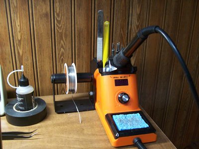 photo of soldering iron